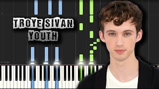 Troye Sivan - Youth - [Piano Tutorial Synthesia] (Download MIDI)