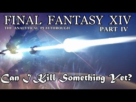 FFXIV ARR - Can I kill something yet? (Analytic Playthrough #4 - Lancer gameplay)