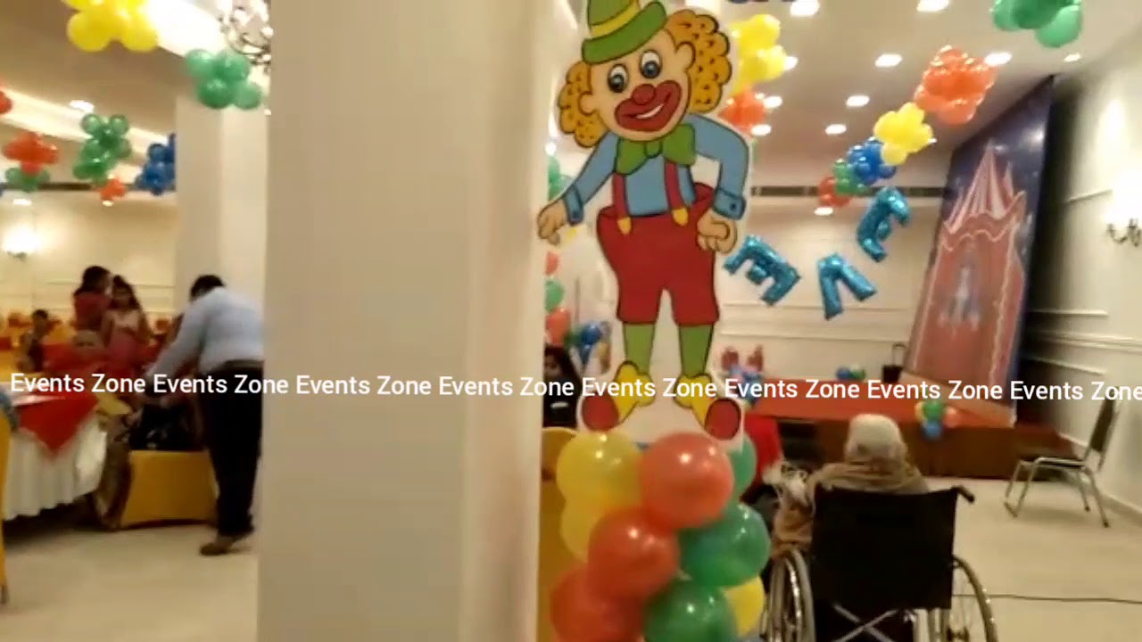 Baloon Decoration at Birthday Event by Events Zone Agra : 9358282335