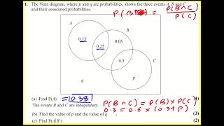 AL Edexcel Jun 2023 paper 3 applied (stats) q1 (Maths A Level)