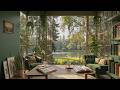 Elegant Nature Room Jazz 🌿 Smooth Jazz with Coffee, Books and Morning Sun for Focus