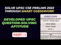 MCQ Aptitude : Learn the *Secret Skill* of Toppers who Clear Prelims Multiple Times with Huge Score.