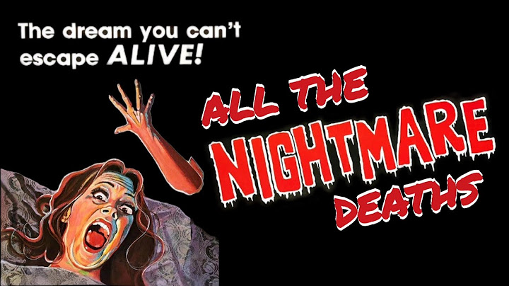 Nightmare: All The Deaths #horror #movie #review #video #subscribe