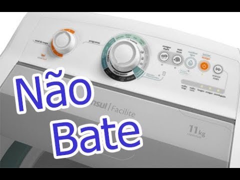 Defeito Lavadora cônsul quando não bate, DICA infalível !!!