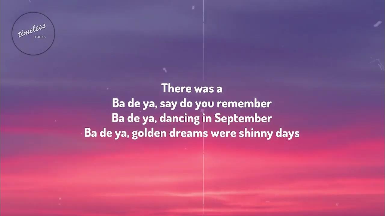 Earth, Wind & Fire September Lyrics Earth, Wind & Fire September Lyrics