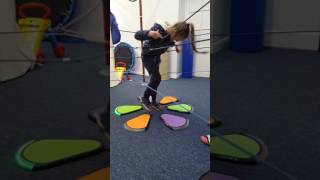 Elise with TREAX pads