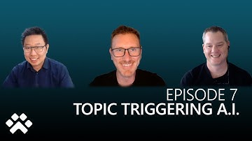 Build A Bot - Episode 7 - Topic Triggering A.I.