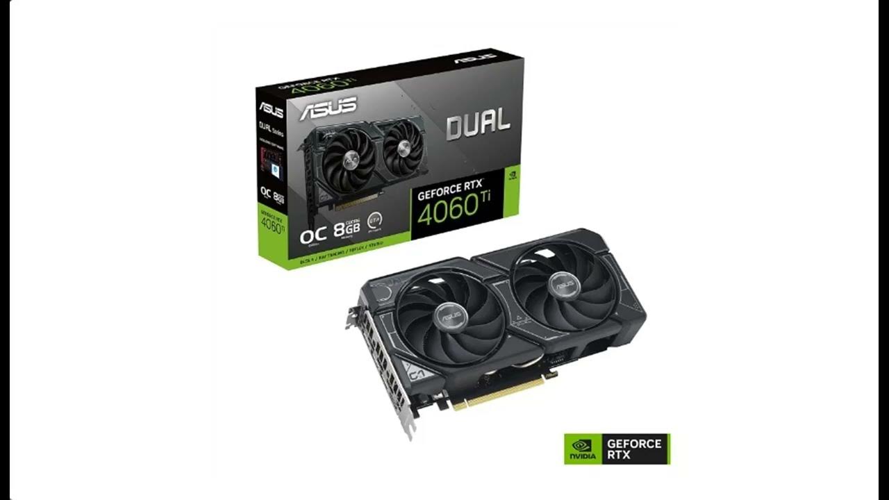 ASUS Dual GeForce RTX™ 4060 Ti OC Edition 16GB GDDR6