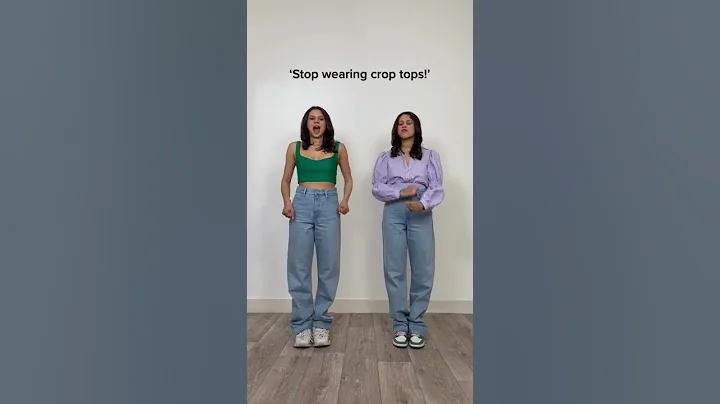 😡STOP Wearing Crop Tops | ❤️I Just Love Cropped Tops #shorts