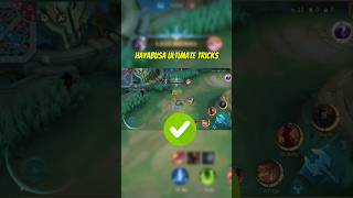 Hayabusa Ultimate Tricks #mobilelegends #mlbb #tutorial