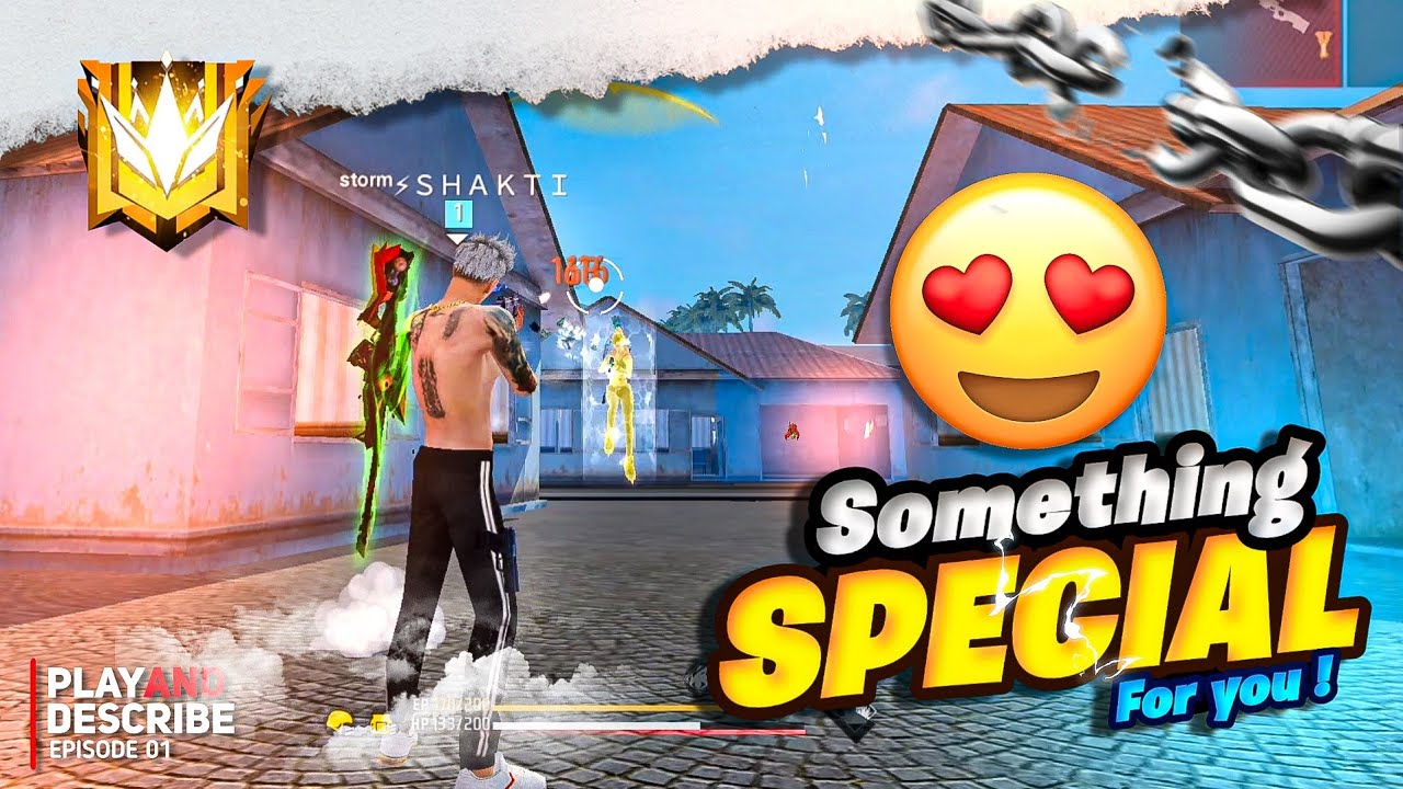 How to play and BOOYAH with “RANDOM PLAYERS ”  || Play and Describe - Episode 01