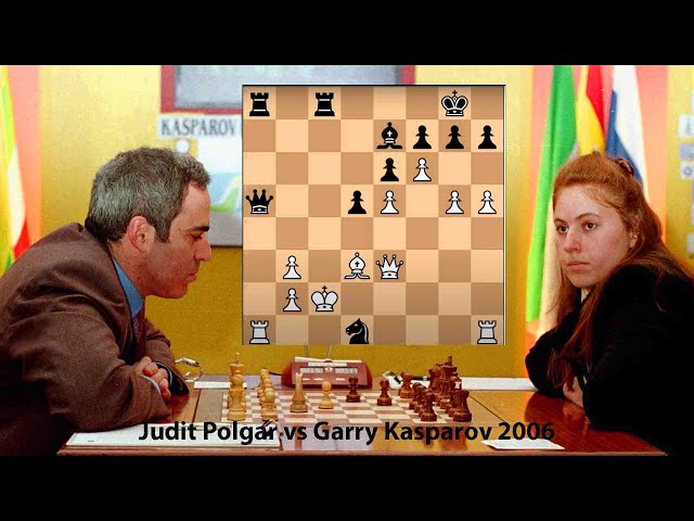 Kasparov Polgar photos