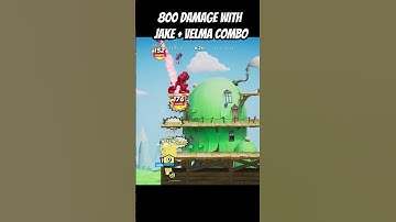 VELMA AND JAKE COMBO MOST DAMAGE - Multiversus