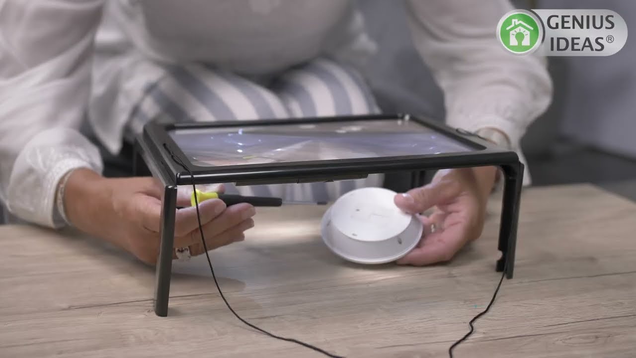 Loupe sur pied rétro-éclairée éco - TOUS ERGO