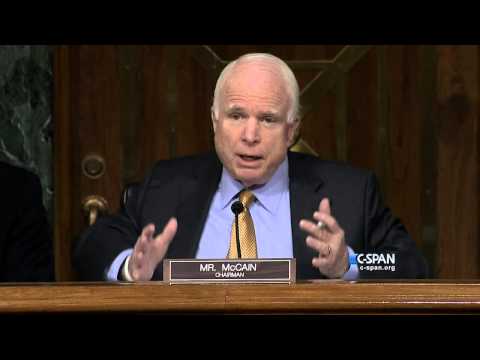 Exchange between Sen. John McCain and General Lloyd Austin (C-SPAN)