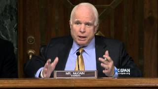 Exchange between Sen. John McCain and General Lloyd Austin (CSPAN)