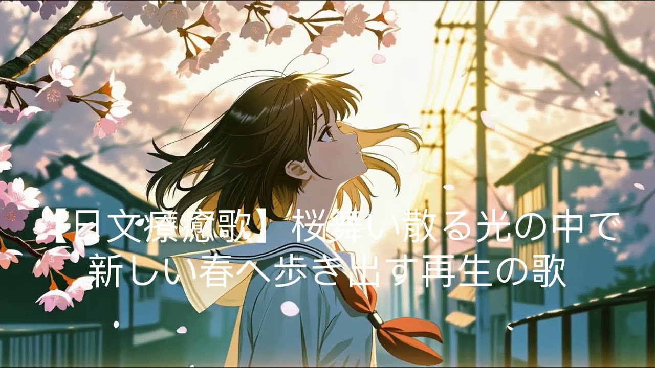【日文療癒歌】桜舞