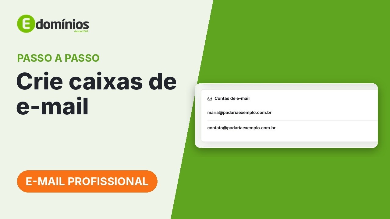 Vídeo: Criar caixas e redefinir senhas