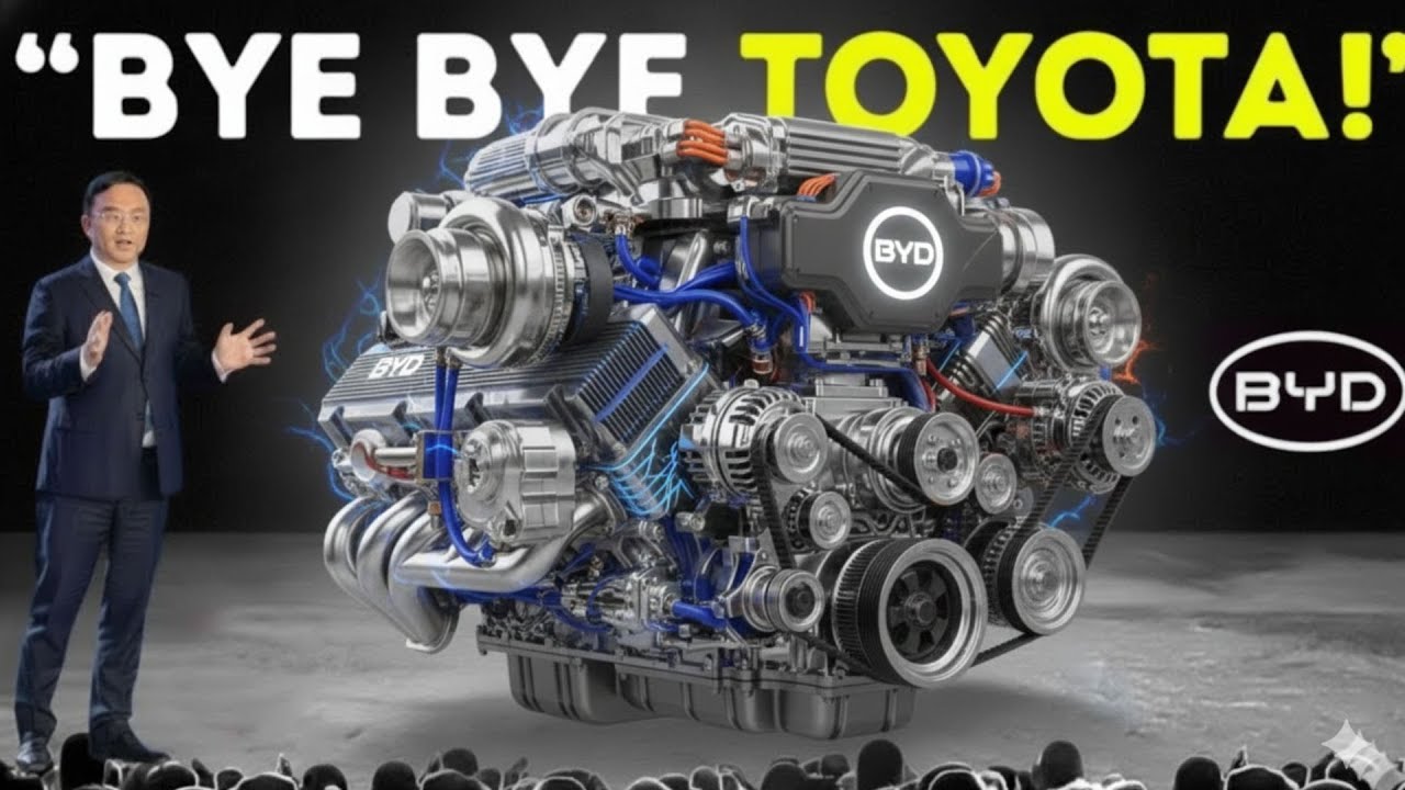 BYD CEO Drops a Bombshell: New motor Engine Will Shakes The Entire EV Industry!