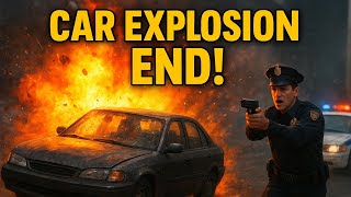 Escaping From 3 Star Police - Epic Car Blast 3 Star Police Vs Me