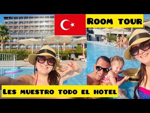 ÇESME TURQUÍA 🇹🇷 ROOM TOUR 🏨 LES MUESTRO TODO EL HOTEL 🤩🙈