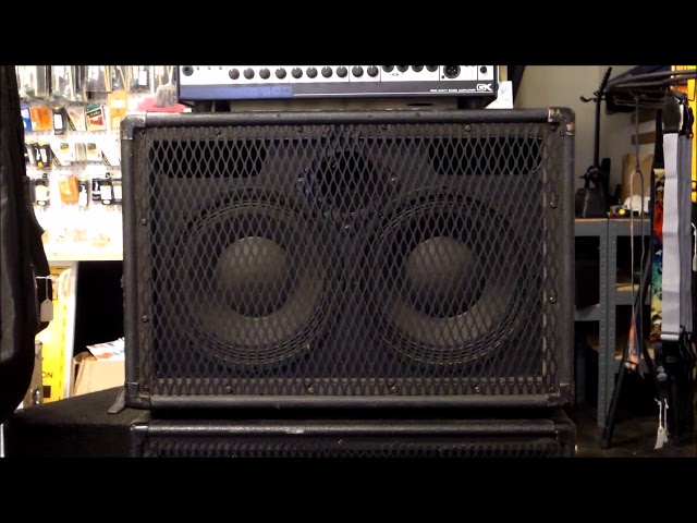 A Look at the Gallien Krueger Backline 600 Bass Head and Peavey
