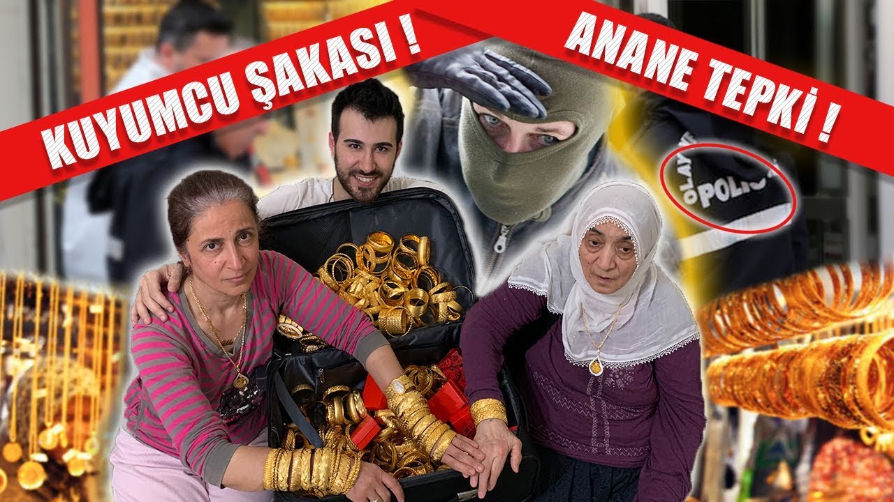 SELÇUK BÜYÜK - KUYUMCU SOYMA ŞAKASI !