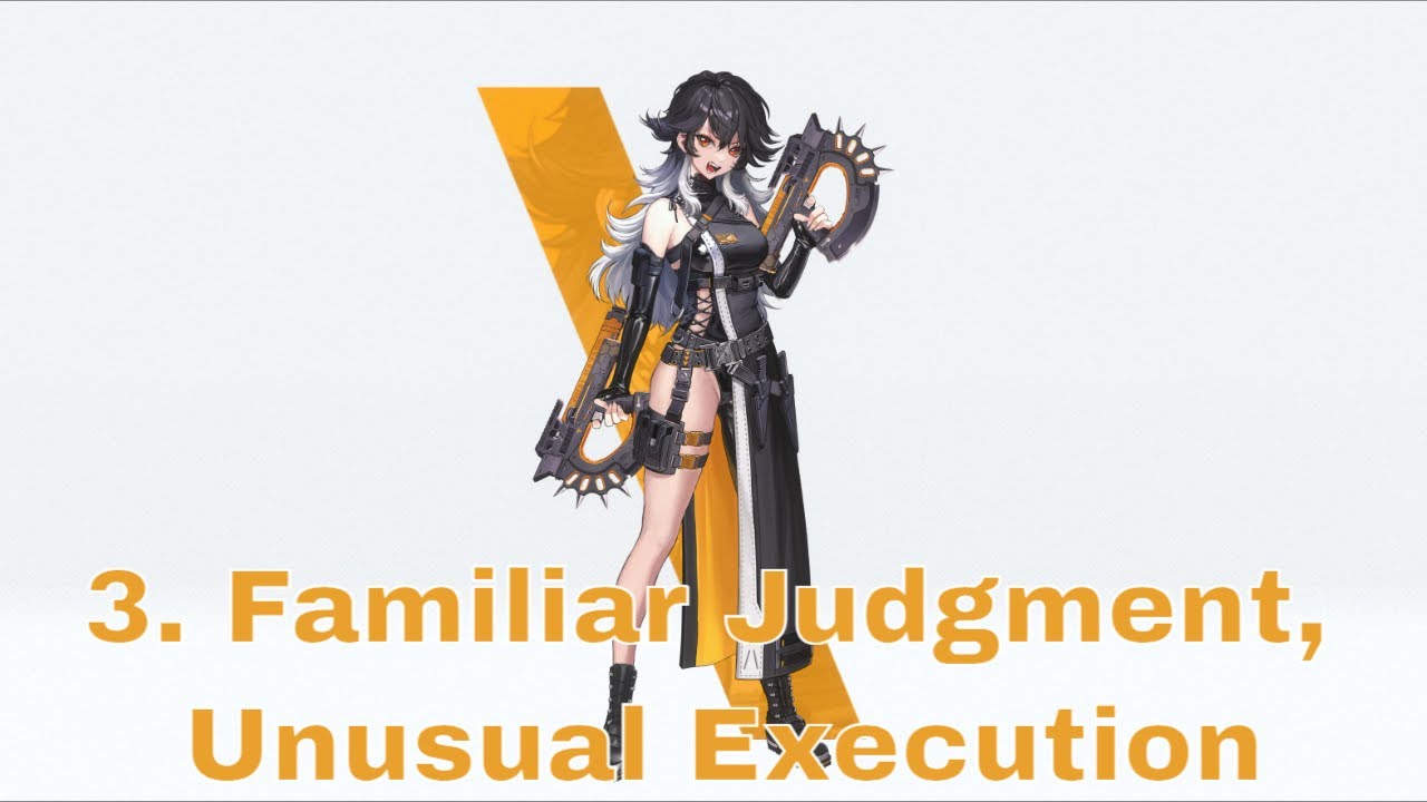 Nikke - K Bond 3 - Familiar Judgment, Unusual Execution