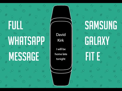 galaxy wearable whatsapp