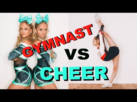 GYMNASTS VS CHEER Ft Anna McNulty