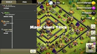 Clash Of Clans | ClashRinG "Magic Lines Trick"  [Detailed Guide] 2017 100% Working screenshot 1