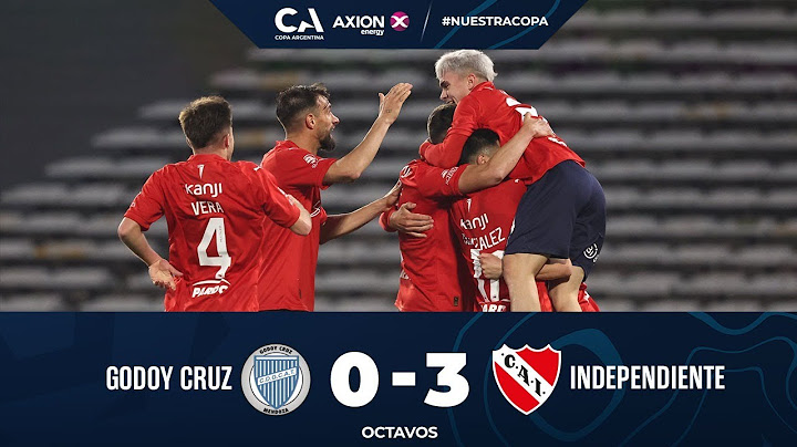 Octavos: Godoy Cruz 0 - Independiente 3