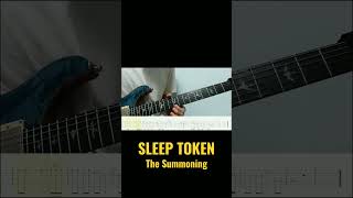 How to play Sleep Token incredible solo in 24 seconds #sleeptoken #thesummoning #guitarsolo