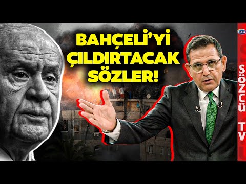 Fatih Portakal Bahçeli'nin Gazze Sözlerine Ateş Püskürdü! 'Alay Etmek için Sormuyorum...'