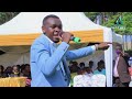 Peterson M.A, the Uganda-Rwanda Male Gospel Artiste Performing "Uri Imana Nyamana" at the Wedding