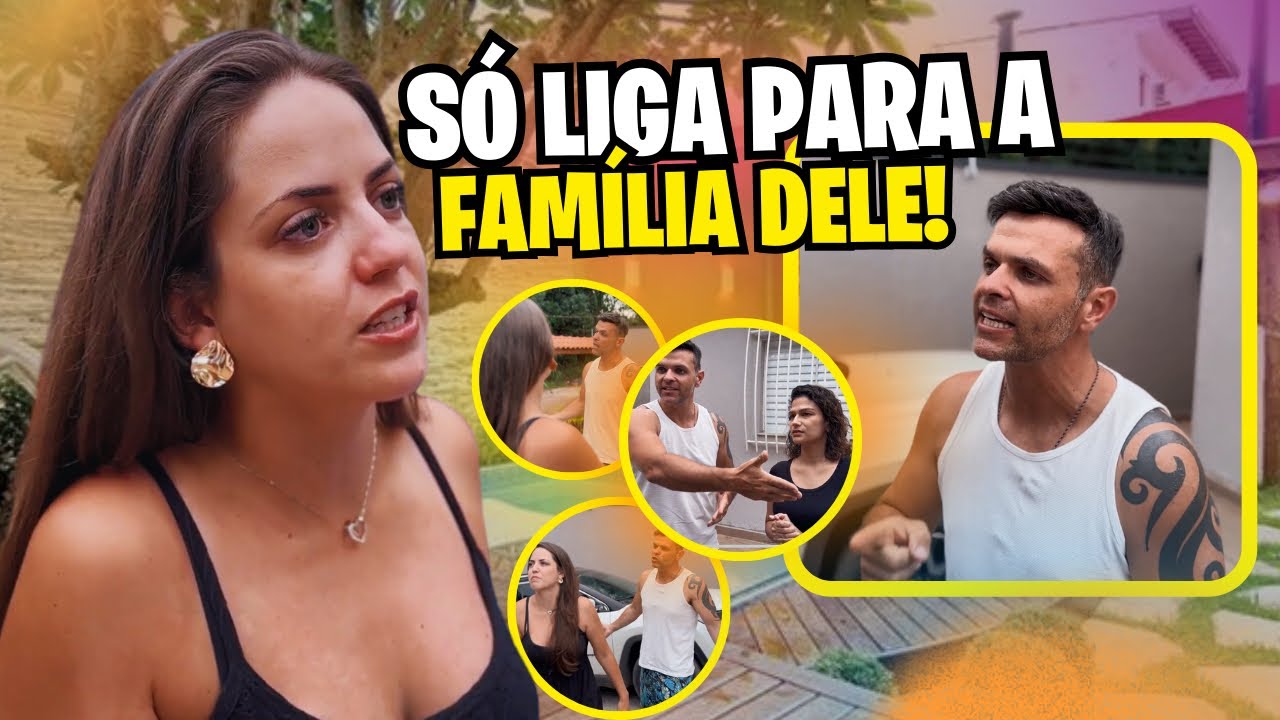 As atitudes do meu marido mudam completamente quando as coisas são para a familia dele!