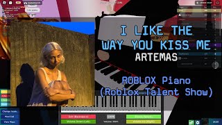 Artemas - i like the way you kiss me | Roblox Got Talent (Piano)