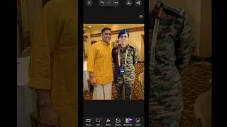 PicsArt Photo Editing Tutorial | Ms Dhoni Ai Photo Edit Tutorial #shorts #PicsArt #PhotoEditing