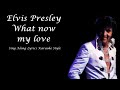 Elvis Presley  What now my love Sing Along Lyrics