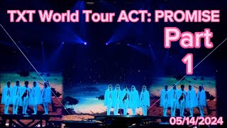 [4K] TXT, Full Concert, ACT: PROMISE World Tour, 05/14/2024, Tacoma, Part1