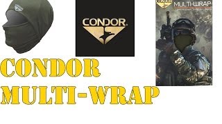 How to turn a Condor Multi-wrap into a Balaclava