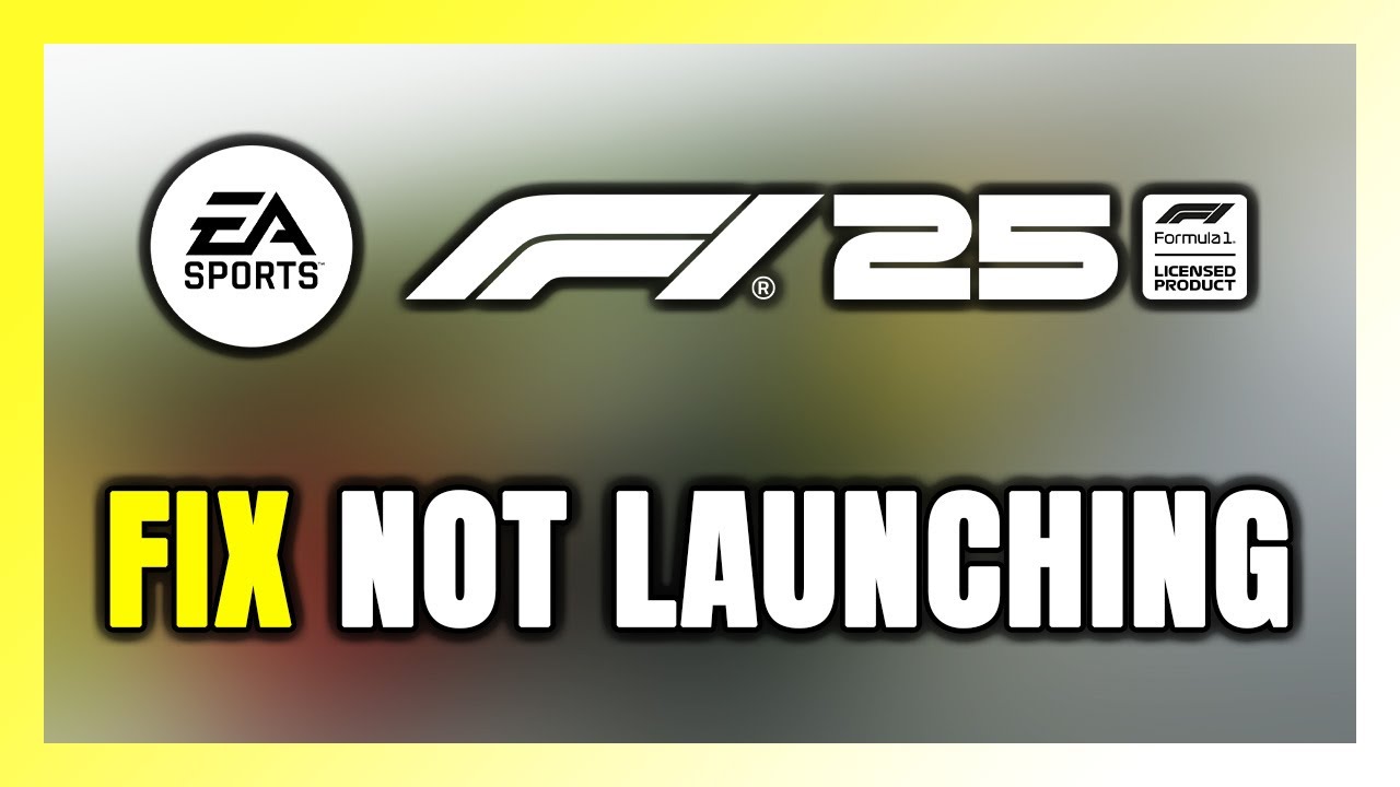 How to FIX F1 25 Not Launching/Won't Launch