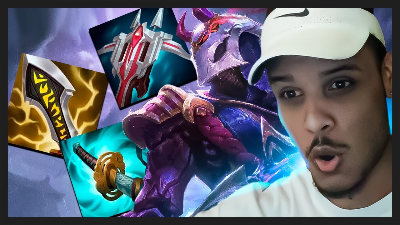 ESSA ERA A BUILD MAIS ASSUSTADORA DO JHIN!!!