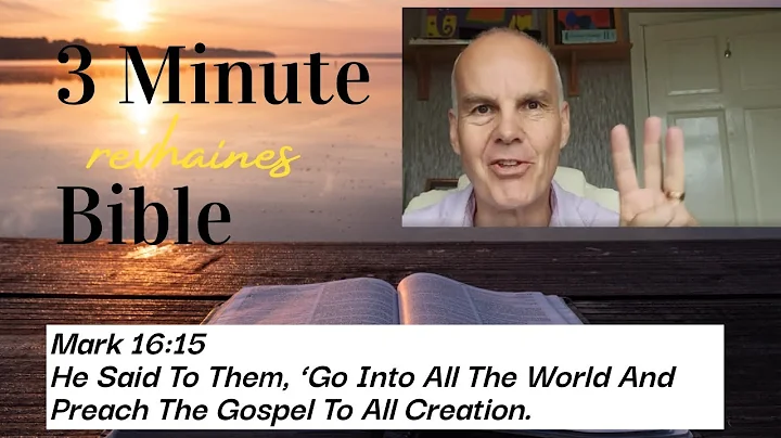 Mark 16:15 He said to them, Go into all the world ...