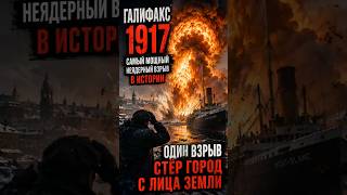 Галифакс 1917: самый мощный взрыв доядерной эпохи