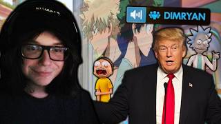 ruining overwatch voice comms with an insane donald trump impressionist