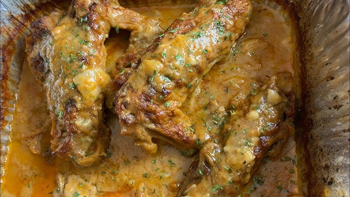 Juicy Baked Turkey Wings {Fall off the bone tender!} - Grandbaby Cakes