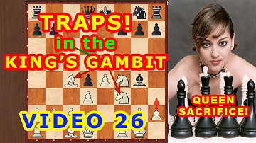 MODERN FALKBEER COUNTERGAMBIT with TRAPS! ♔ QUEEN SAC! ♕ Chess TRICKS in the OPENING!