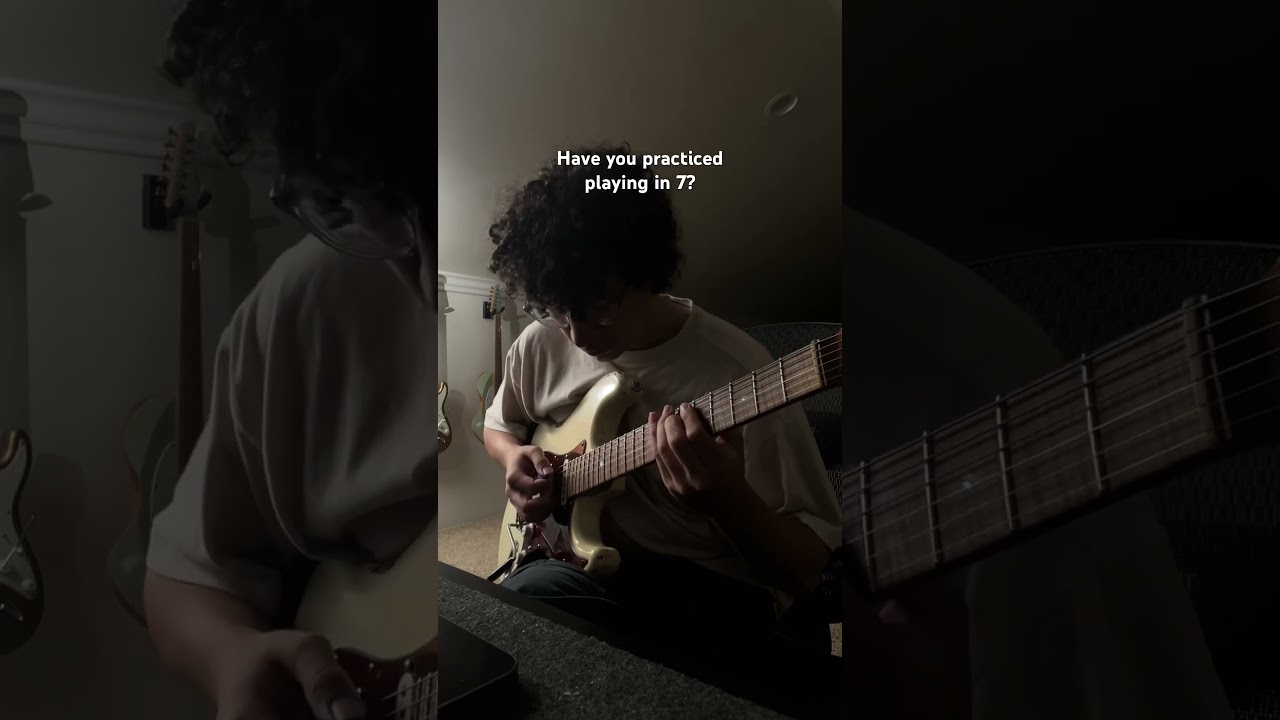 Working on fluidity in 7 🙌 #guitar #music #oddtime #electricguitar auf YouTube ansehen Working on fluidity in 7 🙌 #guitar #music #oddtime #electricguitar auf YouTube ansehen