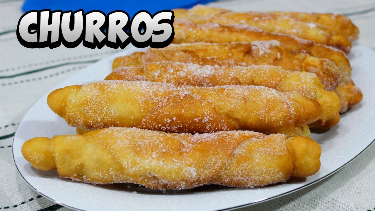 💥Cómo preparar CHURROS caseros 